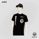 Aape 反光 Logo 黑色短袖