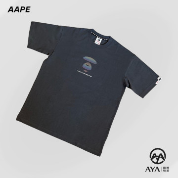 Aape 反光蘑菇Logo 短袖 灰