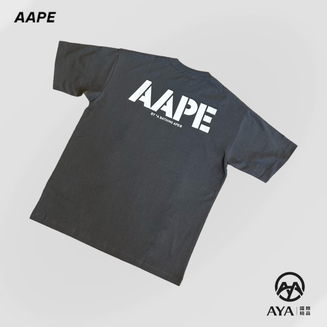 Aape 反光蘑菇Logo 短袖 灰